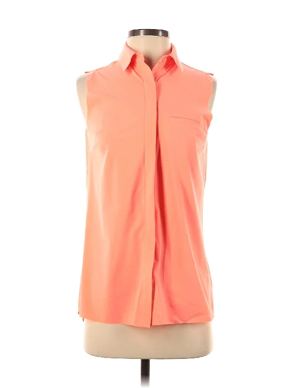 Holiday Sale Sleeveless Button Down Shirt