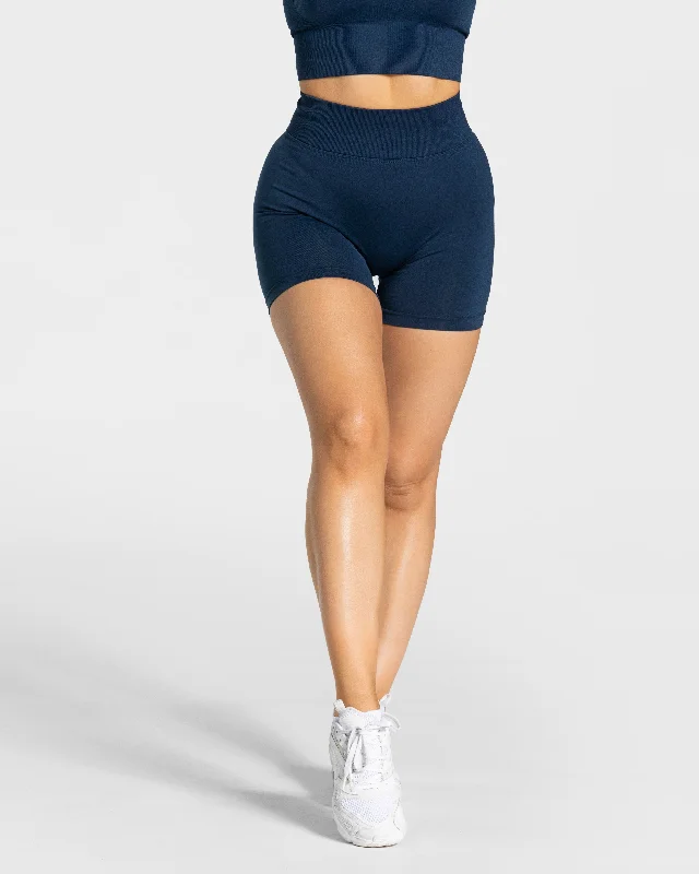 Inventory Reduction Statement Scrunch Short "Dunkelblau"
