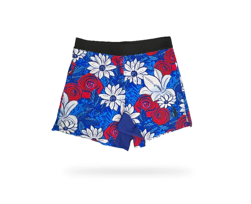 Overstock Sale THF Athletic Shorts - Americano Floral