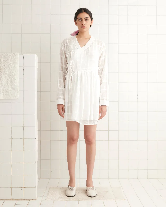 New Deals Tonal Plaid Jama Tunic