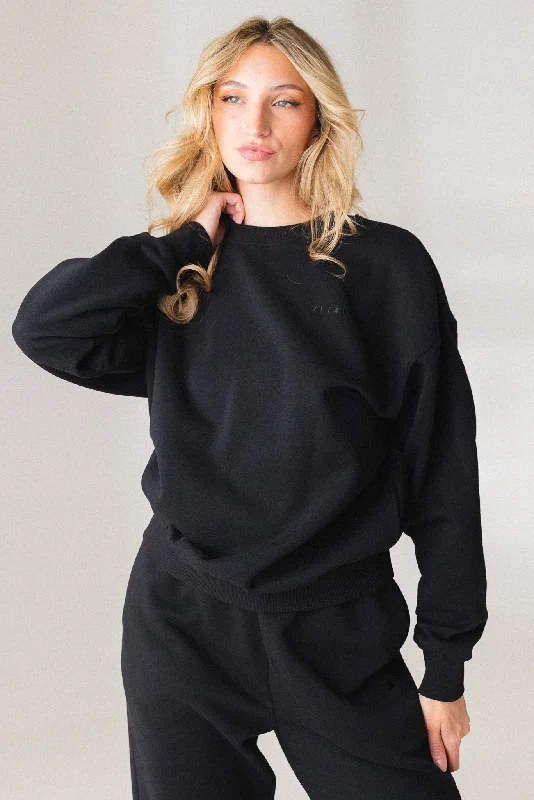 Markdowns Vitality Uni Cozy Crew - Midnight