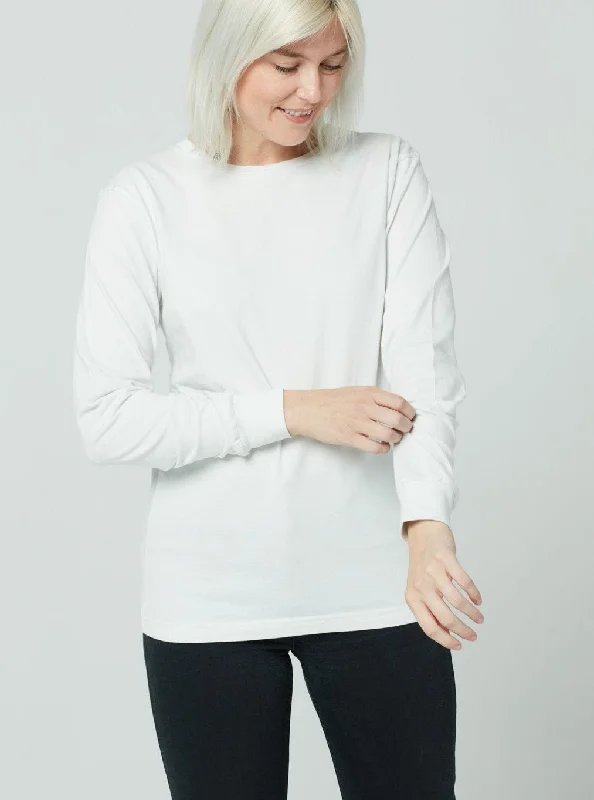 Fantastic Offers Unisex Long Sleeve - White