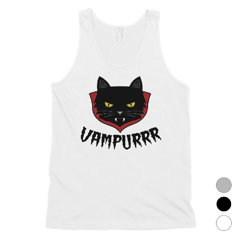 Special Offer Vampurrr Funny Halloween Costume Cute Graphic Design Mens Tank Top