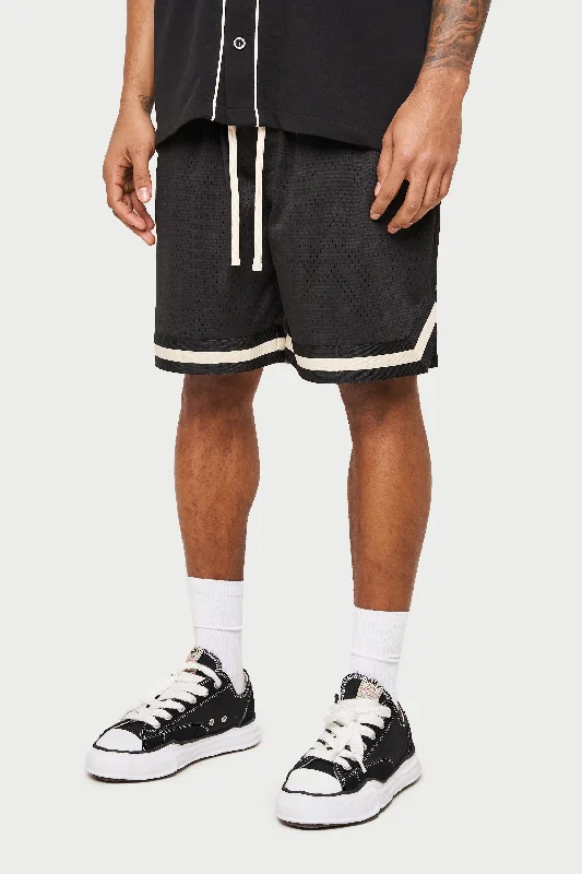 Big Discounts VARSITY MESH SHORT - BLACK