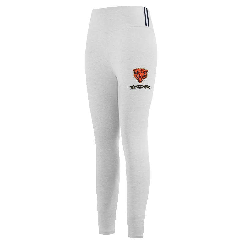 Hurry In NFL CHICAGO BEARS PRO PREP WOMEN'S JERSEY LEGGING (HEATHER GREY)