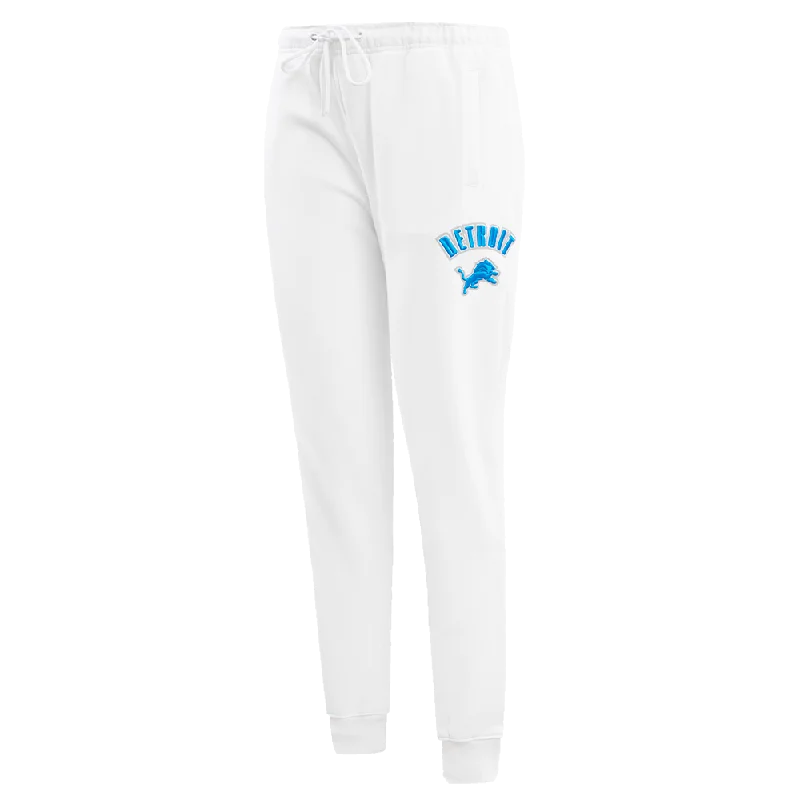 Weekend Deal NFL DETROIT LIONS CLASSIC WOMEN'S SWEATPANT (WHITE)