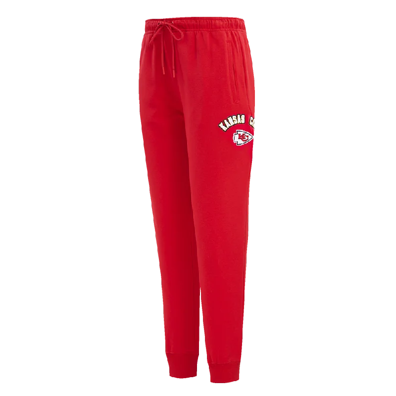Super Deal NFL KANSAS CITY CHIEFS CLASSIC WOMEN'S SWEATPANT (RED)