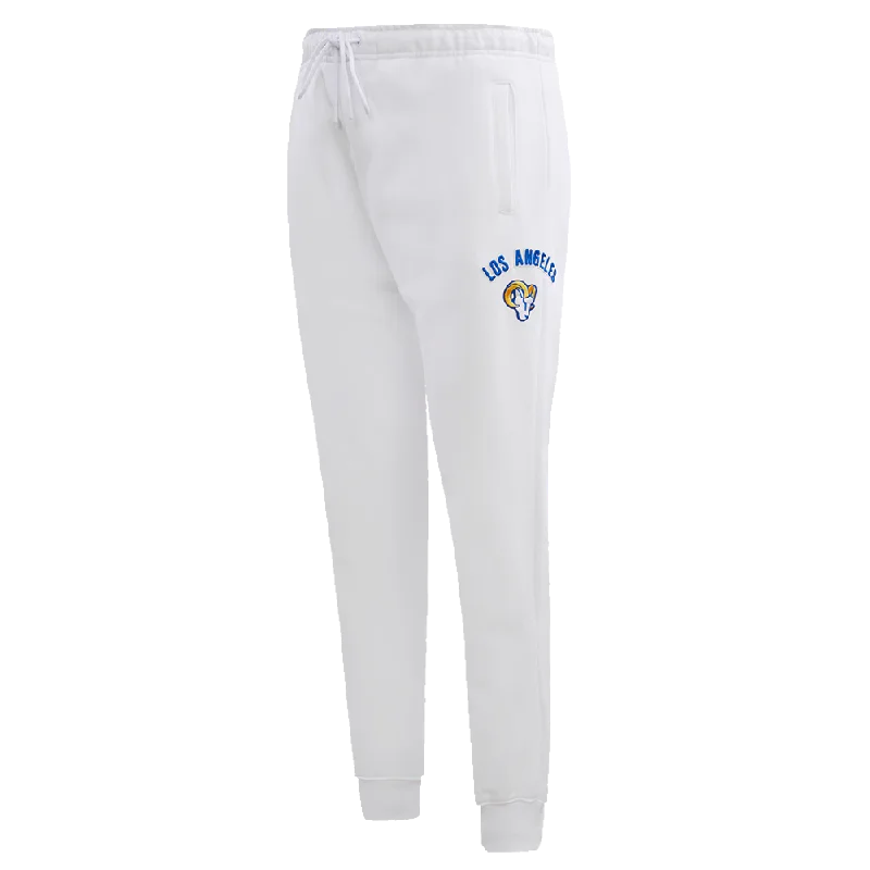 Buy More, Save More NFL LOS ANGELES RAMS CLASSIC WOMEN'S SWEATPANT (WHITE)
