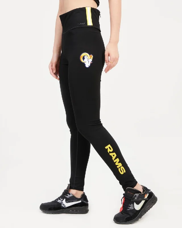 Get It Before It’s Gone NFL LOS ANGELES RAMS CLASSIC WOMEN'S JERSEY LEGGING (BLACK)