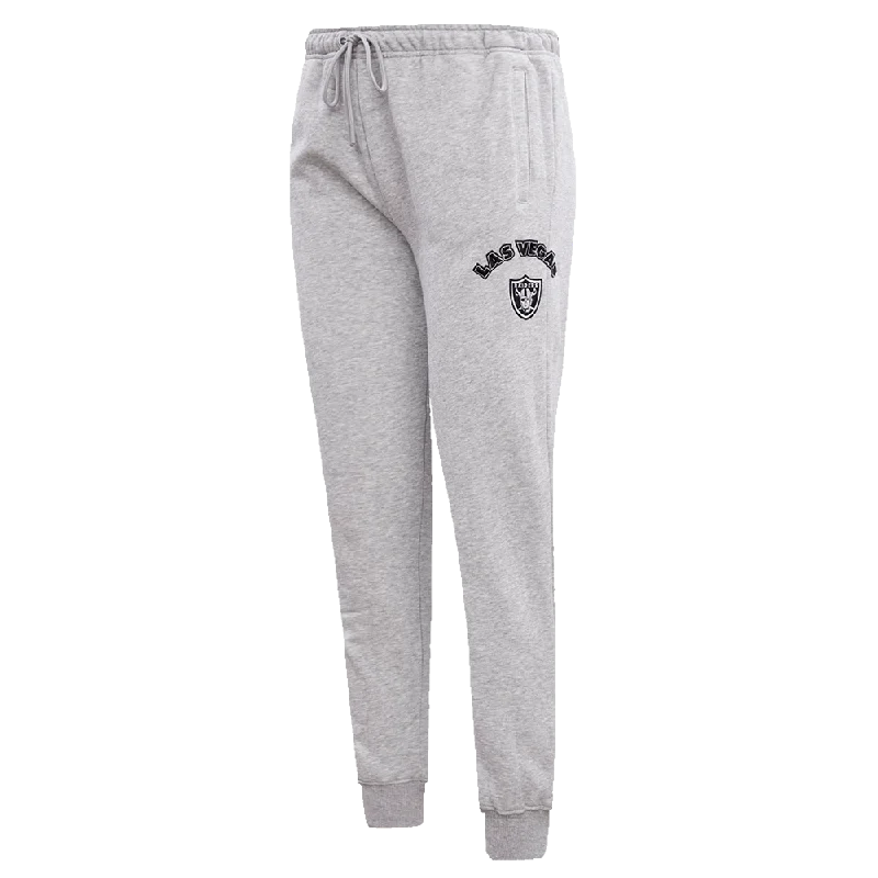 Can't Be Beat NFL LAS VEGAS RAIDERS CLASSIC WOMEN'S SWEATPANT (HEATHER GREY)