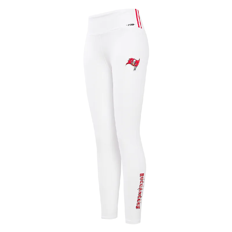 Super Deal NFL TAMPA BAY BUCCANEERS CLASSIC WOMEN'S JERSEY LEGGING (WHITE)