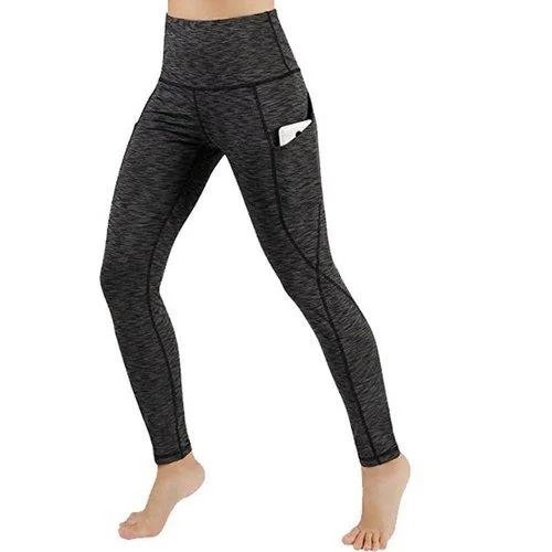 Mega Deal High Waist Elastic Yoga Pants With Pockets