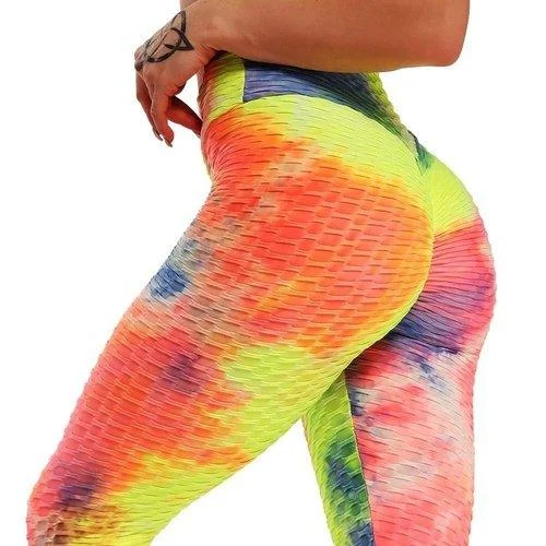 Price Break High Waist Multi-Color Yoga Pants