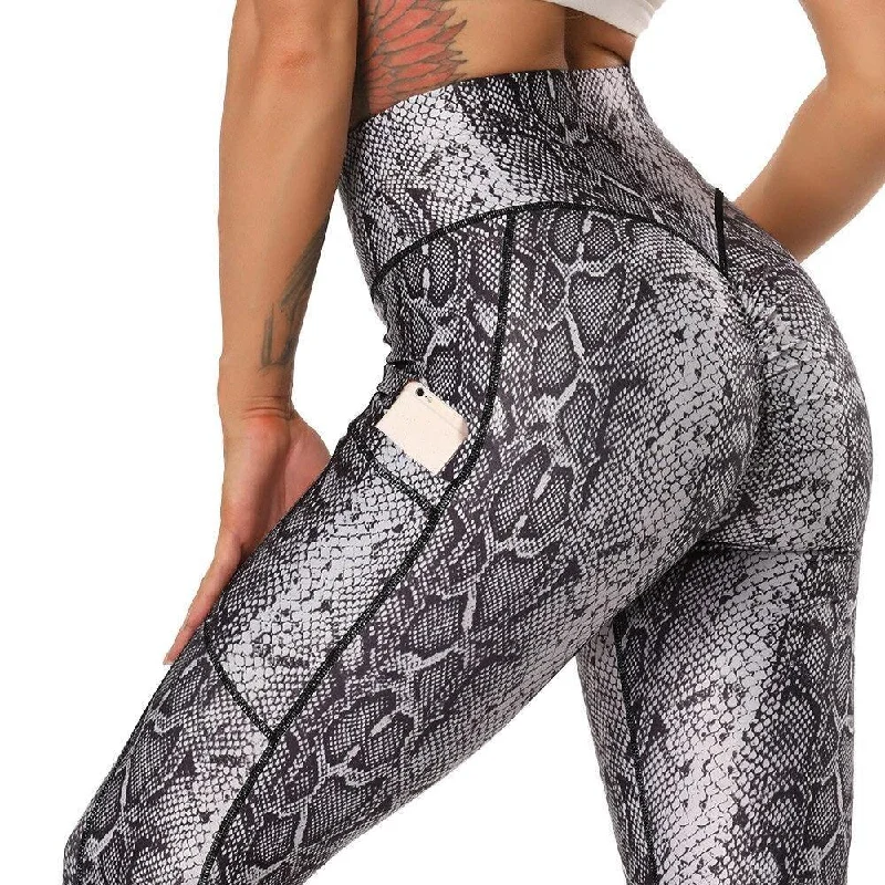 Bargain Blast High Waist Yoga Pants With Pockets