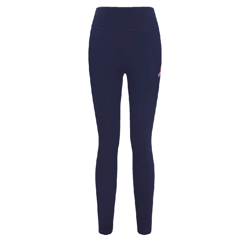 Deal of the Week MLB ATLANTA BRAVES MASHUP WOMEN'S JERSEY LEGGING (MIDNIGHT NAVY)