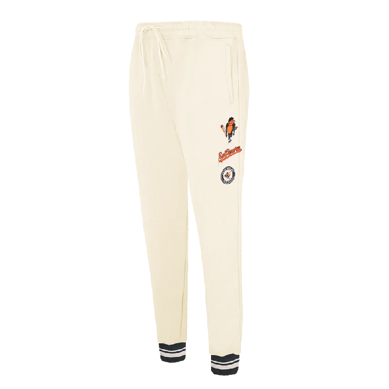Today’s Deal MLB BALTIMORE ORIOLES RETRO CLASSIC WOMEN'S RIB SWEATPANT (EGGSHELL/ BLACK) Today’s Deal MLB BALTIMORE ORIOLES RETRO CLASSIC WOMEN'S RIB SWEATPANT (EGGSHELL/ BLACK)