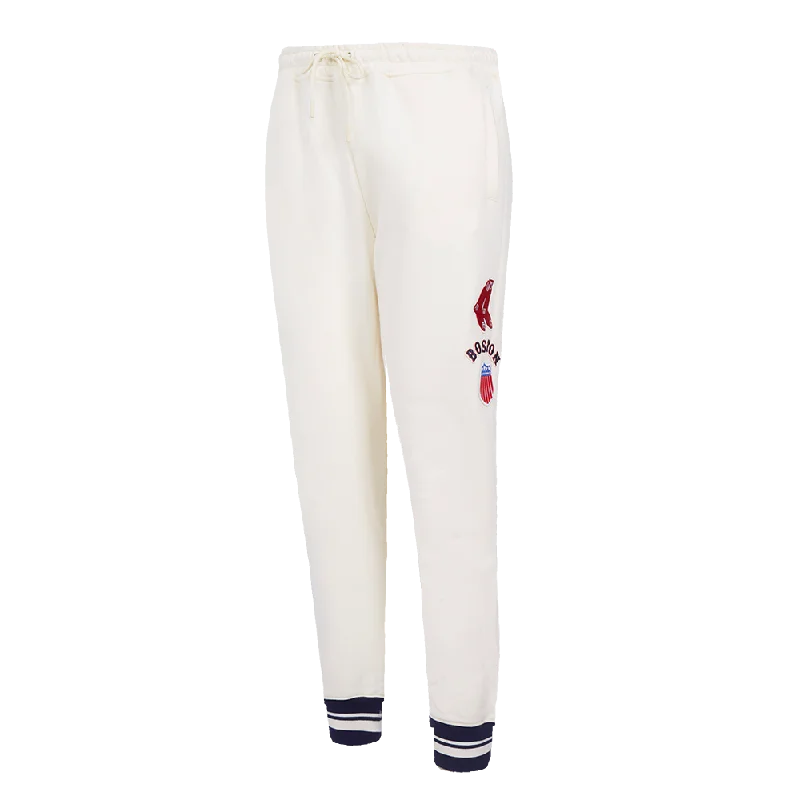 The Best Prices MLB BOSTON RED SOX RETRO CLASSIC WOMEN'S RIB SWEATPANT (EGGSHELL/ MIDNIGHT NAVY) The Best Prices MLB BOSTON RED SOX RETRO CLASSIC WOMEN'S RIB SWEATPANT (EGGSHELL/ MIDNIGHT NAVY)