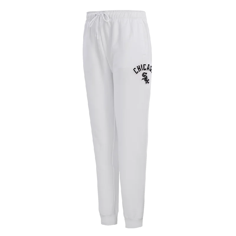 Fantastic Offers MLB CHICAGO WHITE SOX CLASSIC WOMEN'S SWEATPANT (WHITE)