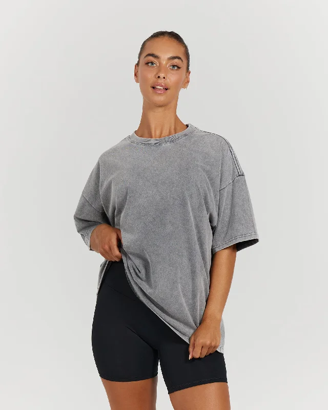 Today’s Deal BOYFRIEND TEE - WASHED GREY