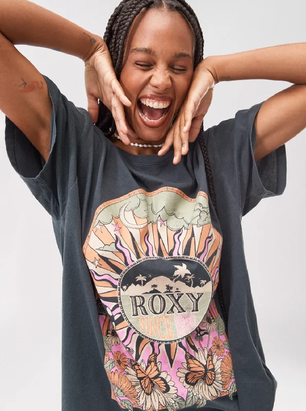 Huge Savings Cosmic Window T-Shirt - Anthracite