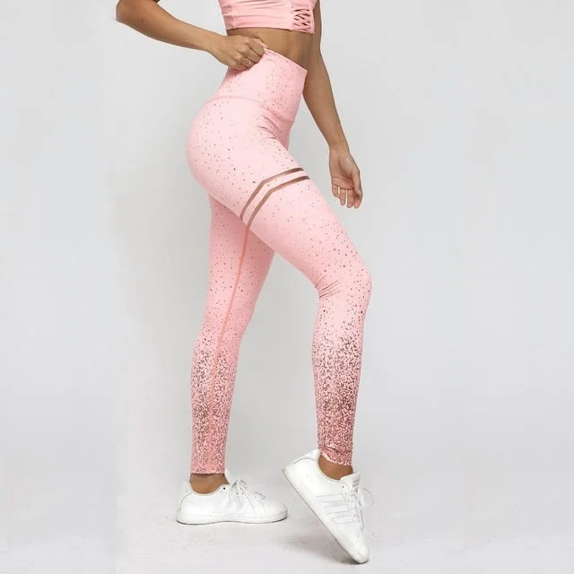 Pink and gold
