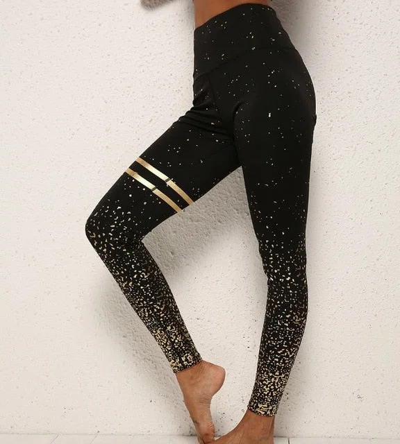Black and gold
