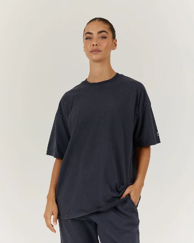 Limited Time Offer ESSENTIALS TEE - FADED SLATE