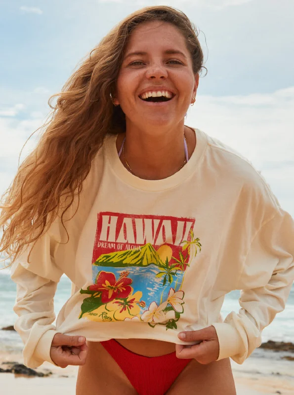 Exclusive Offers Hawaiian Vacay Olsc T-Shirt - Egret
