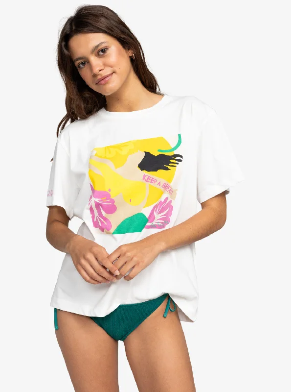 Discount Mania Keep A Breast Day T-Shirt - Snow White