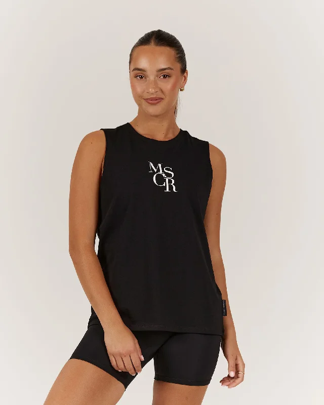 Time-Limited Offer LOOSE TANK MSCR - BLACK
