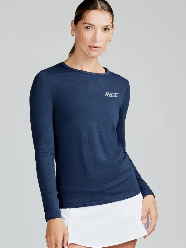 Limited Availability NOLA Long Sleeve T-Shirt - Rice University