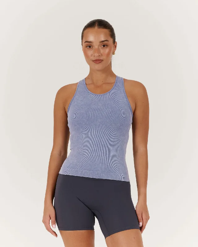 Clearance Sale RIVAL TANK - WASHED CHAMBRAY