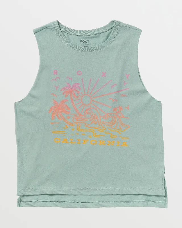 Price Rollback Sunny Days California Tank - Blue Surf