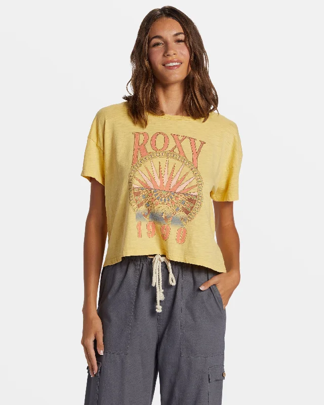Discount Deals Surfs Up T-Shirt - Cornsilk