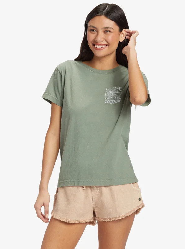 Price Cut Swell Seekers Boyfriend T-Shirt - Agave Green